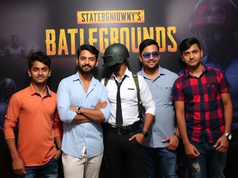 Top PUBG India Pro Players - 2025 Rankings Top 5 PUBG India Pro Players posing together